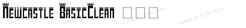 Newcastle BasicClean字体转换 Newcastle BasicClean字体转换